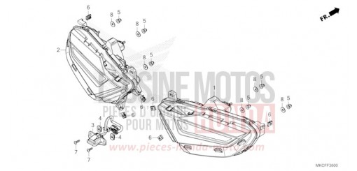 FEUX COMBINES ARRIERE GL1800DAN de 2022
